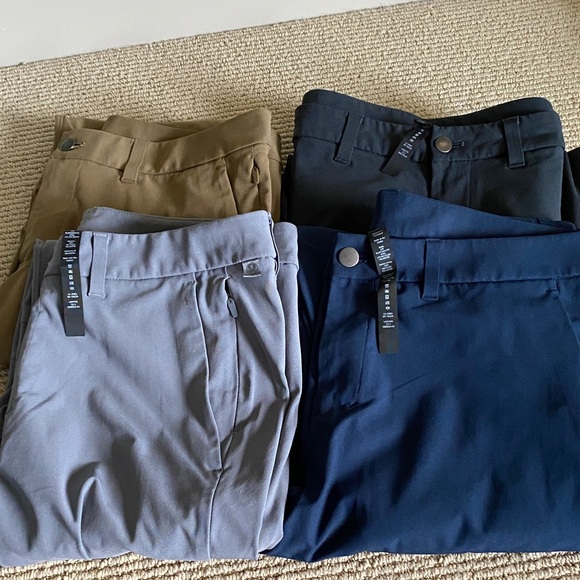lululemon athletica Men's Chinos in Tan, Gray, Black, and Navy - Picture 1 of 6